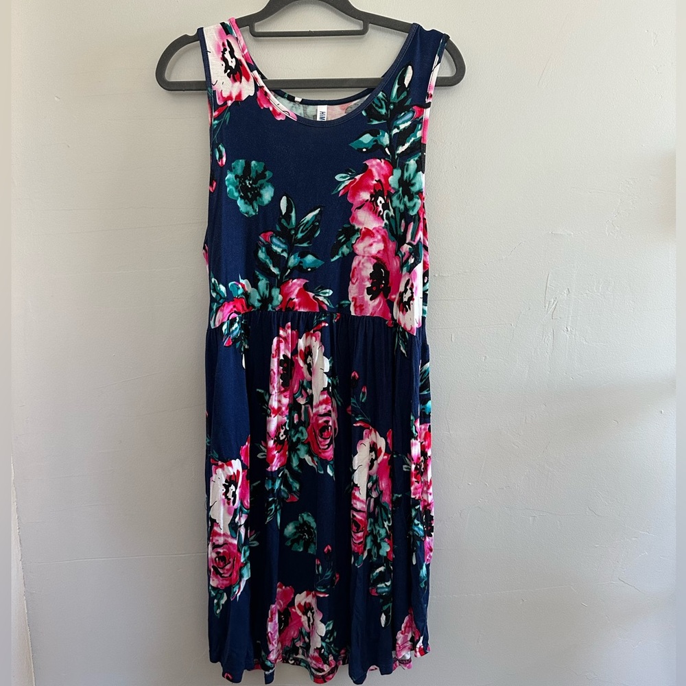 Causal Floral Dress